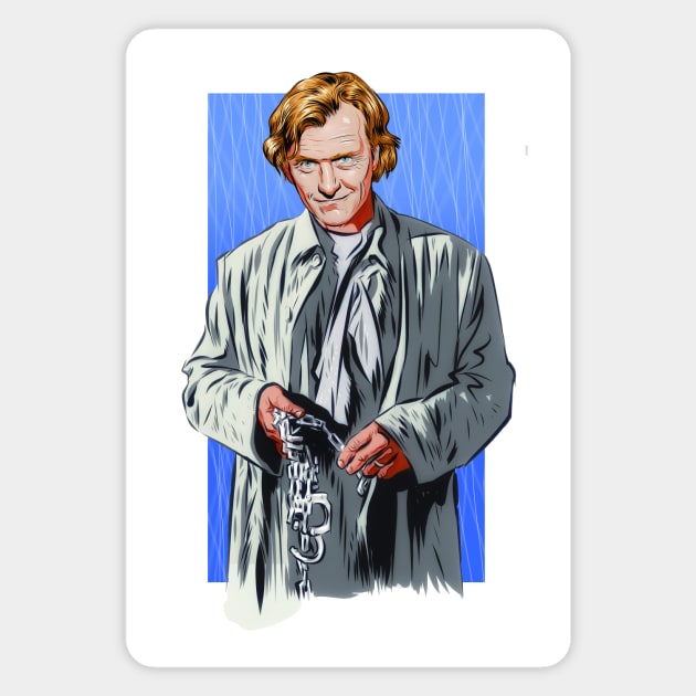 Rutger Hauer - An illustration by Paul Cemmick Magnet by PLAYDIGITAL2020